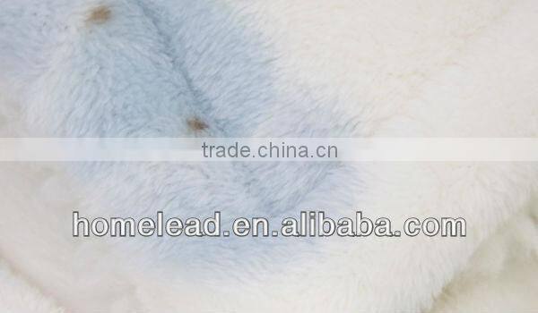 China product cozy flannel baby blanket pattern