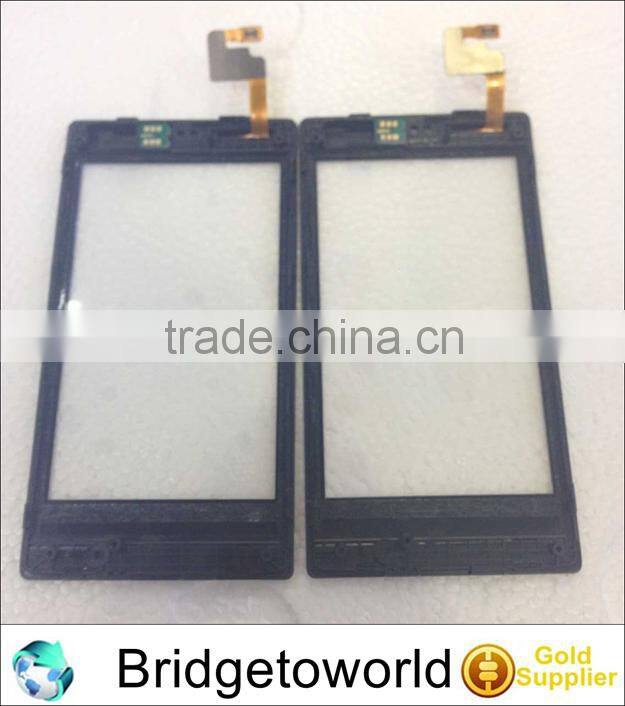 Touch For Nokia Lumia 520 Touch Digitizer Panel glass with frame for Ebay Seller