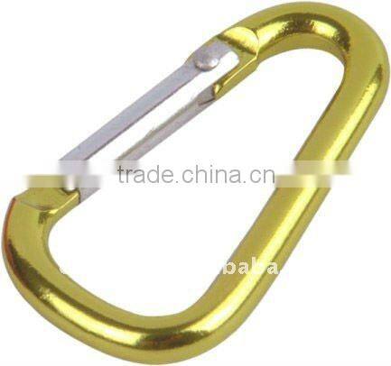 EVA Aluminum Alloy Metal Bag Carabiner Hook With Strap