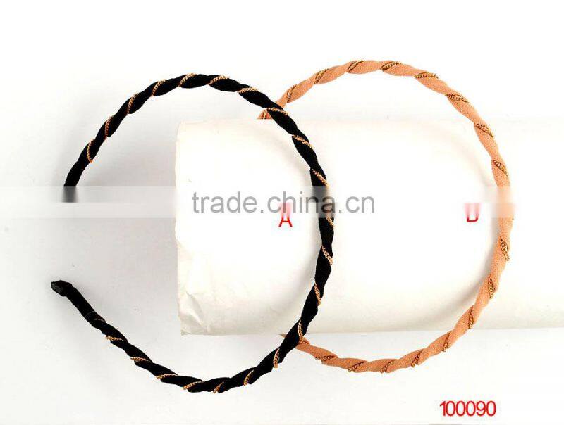 chain wrapped headband hairband