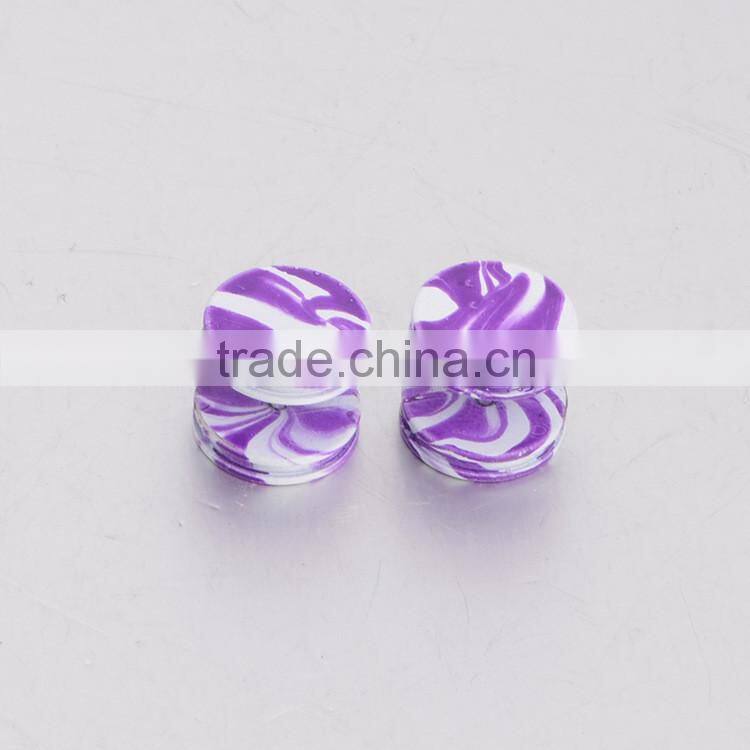 Men's Classic Tortilla Dumbbell Stainless Steel earrings