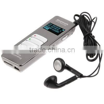Mobile Bluetooth recording Mobile Phone Answering & Redialing Telephone recording 4GB Bluetooth Digital Voice Recorder