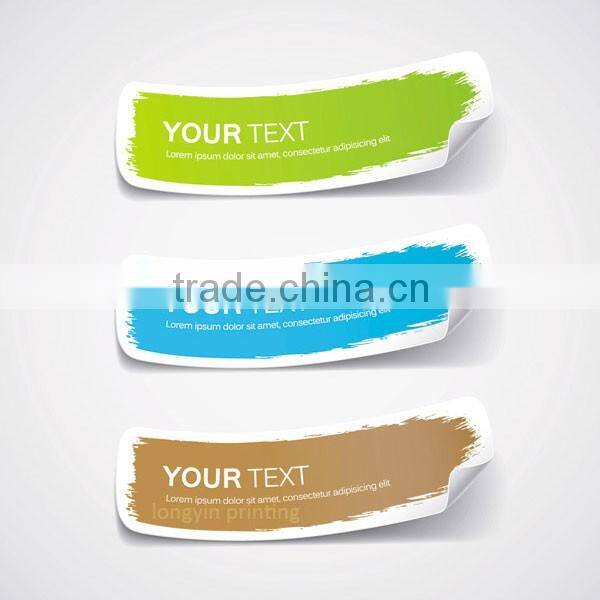 Custom art paper /PVC sticker, cartoon sticker printing