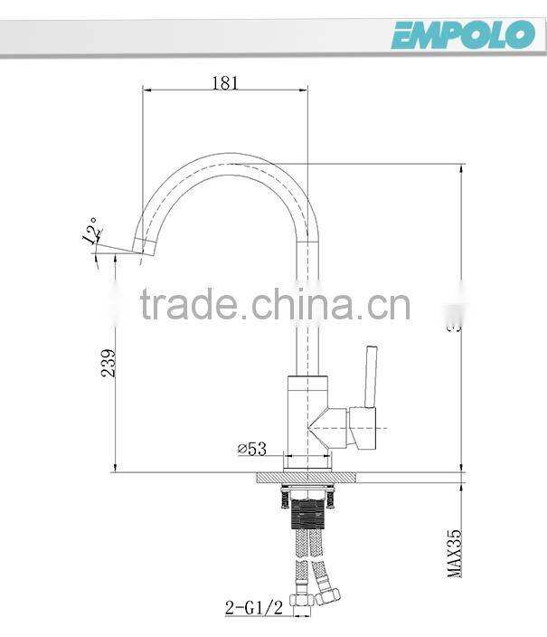 Commercial Brass kitchen Faucet 16 2101