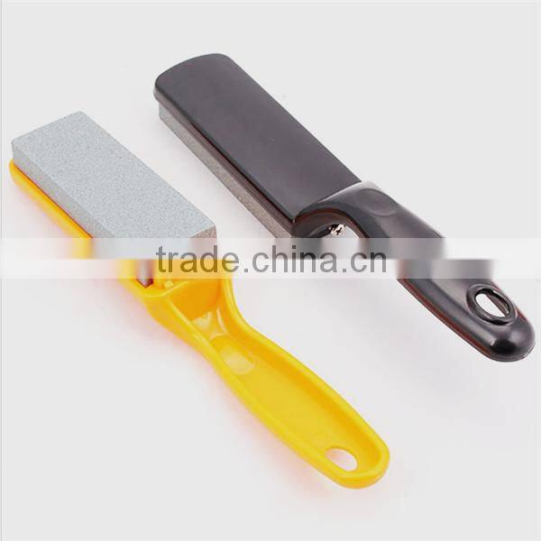 Kitchen knife sharpener stone sharpening