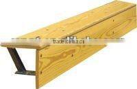 classic wooden bleacher chair grandstand indoor sports equipment for baseballs rugby entertainment sports games use