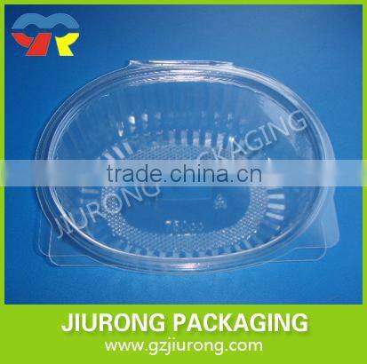 disposable Clear food grade container plastic food grade deli container roast chicken box