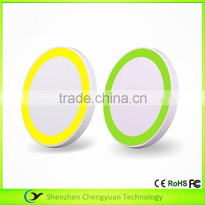 Q5 wireless charger Colorful Cabinet modelling antiskid Mobile phone universal charger