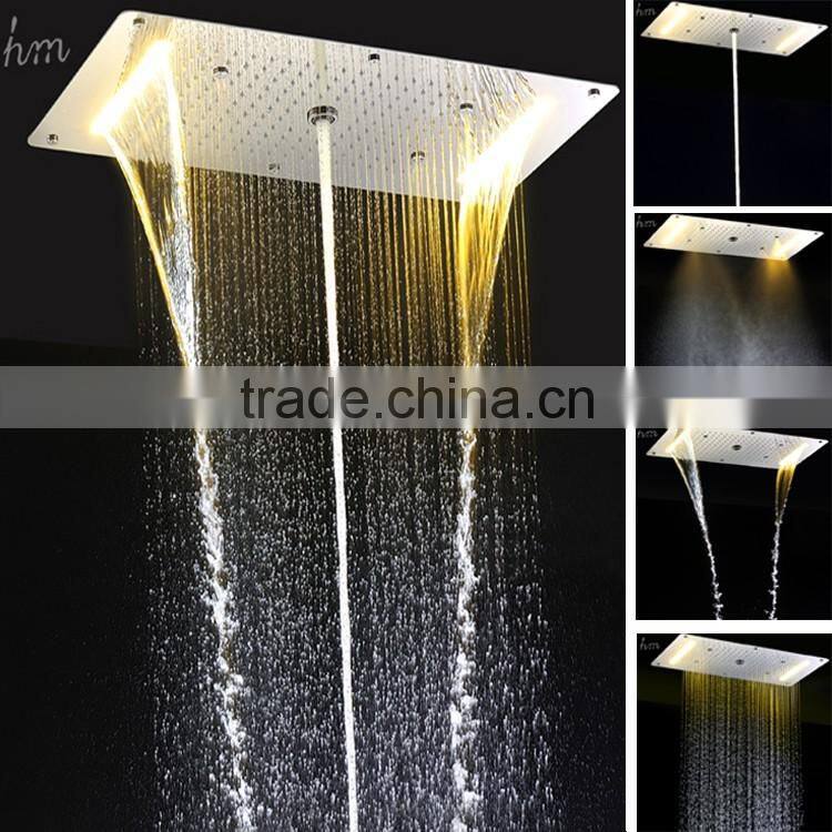 jiangmen factory supply europe style bath shower faucet hot cold water tap floor stand tub faucet set