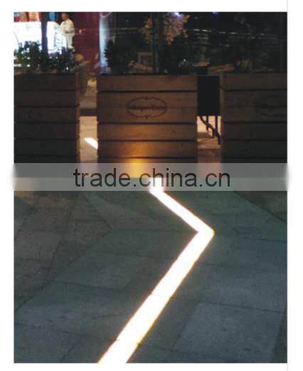 2015 stainless steel IP67 4000k 20w linear DMX led ingroud light