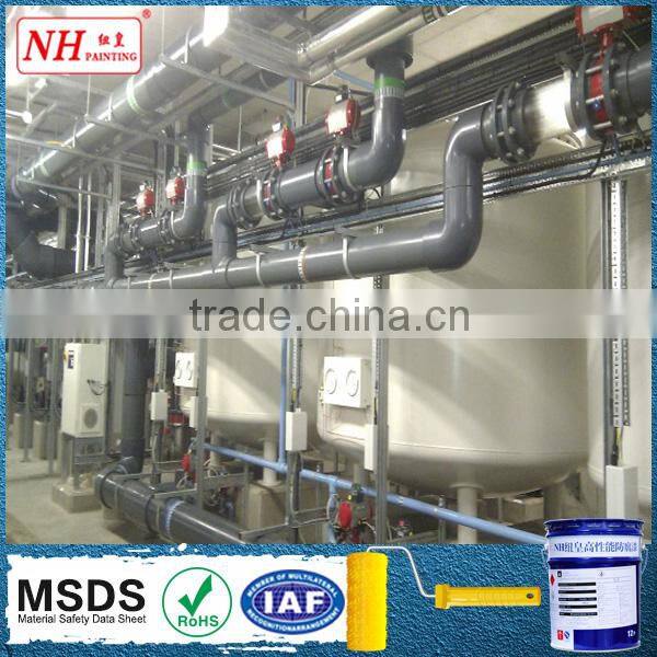 Water based light reflective paint for metal