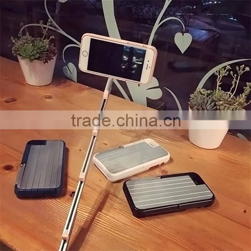 Good Quality ! Selfie stick phone case for iPhone6g/6s, Mobile phone cover,selfie phone case for 4.7inch phone
