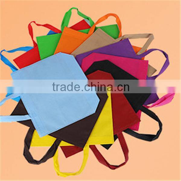 100gsm Non-Woven polypropylene Recyclable tote/reusable bags/Have no at the bottom of the profile