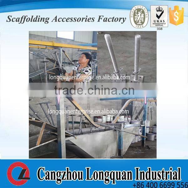 Q235 adjustable props jack and scaffolding u head jack base for sale