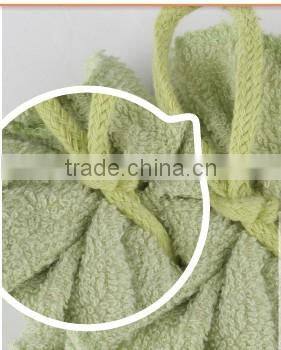 Bamboo Fiber Bath Sponge Bath Ball In Flower Shape