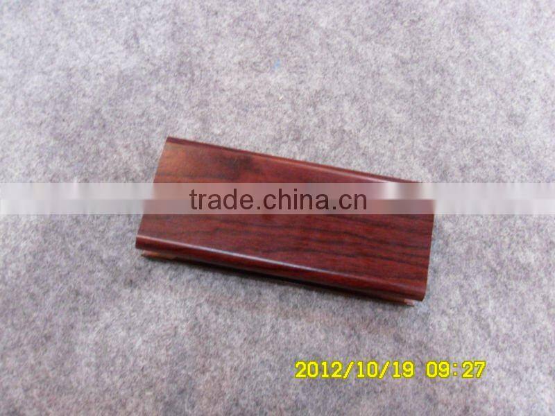 Wood grain aluminum profile