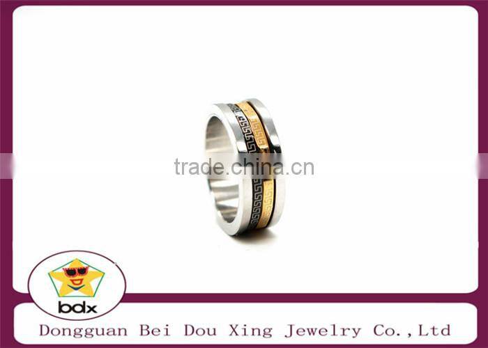 High Quality Couple Rings for Women Men Cubic Zirconia Wedding Ring18K Gold Plated Wedding Rings Stainless Steel men rings