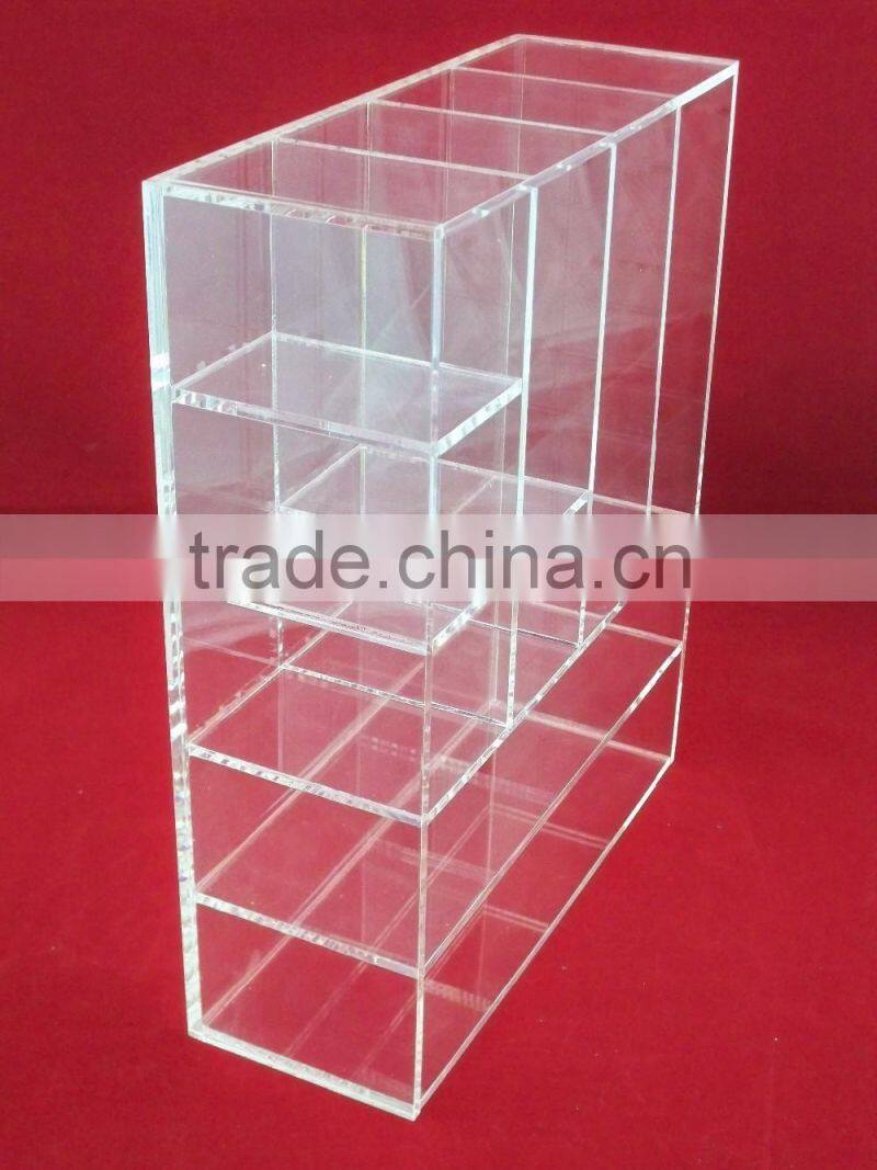 Plexiglass cosmetic showcase