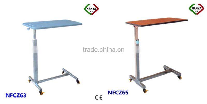 NFCZ67 CE ISO ABS Folding Height Adjustable Bedside Tables Cheap