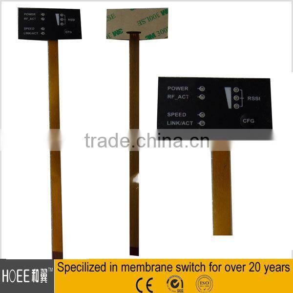 new design customized tactile button fpc membrane switch assembly