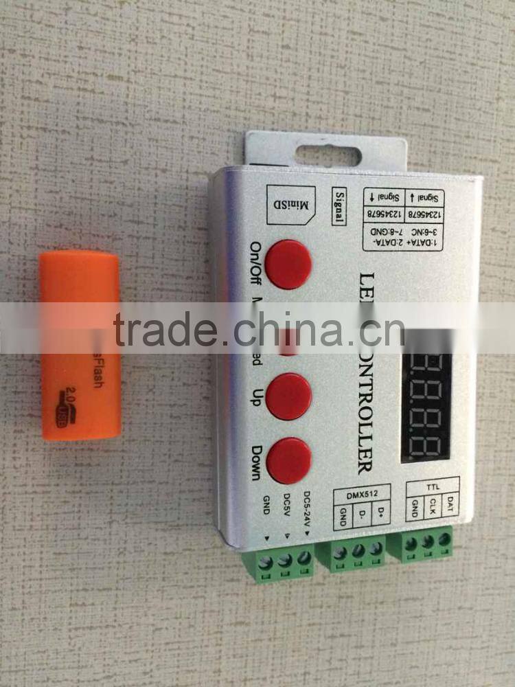 SD card RGB full color LED controller