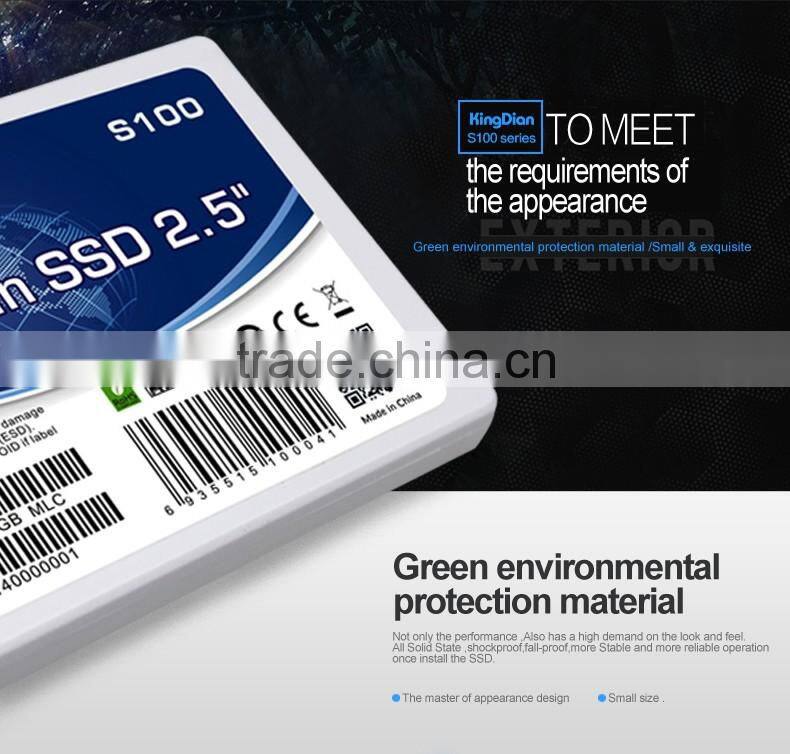 KingDian 2.5' SATAII 32GB Original Brand Solid State Drive SSD hard drive packing box (S100 32GB)