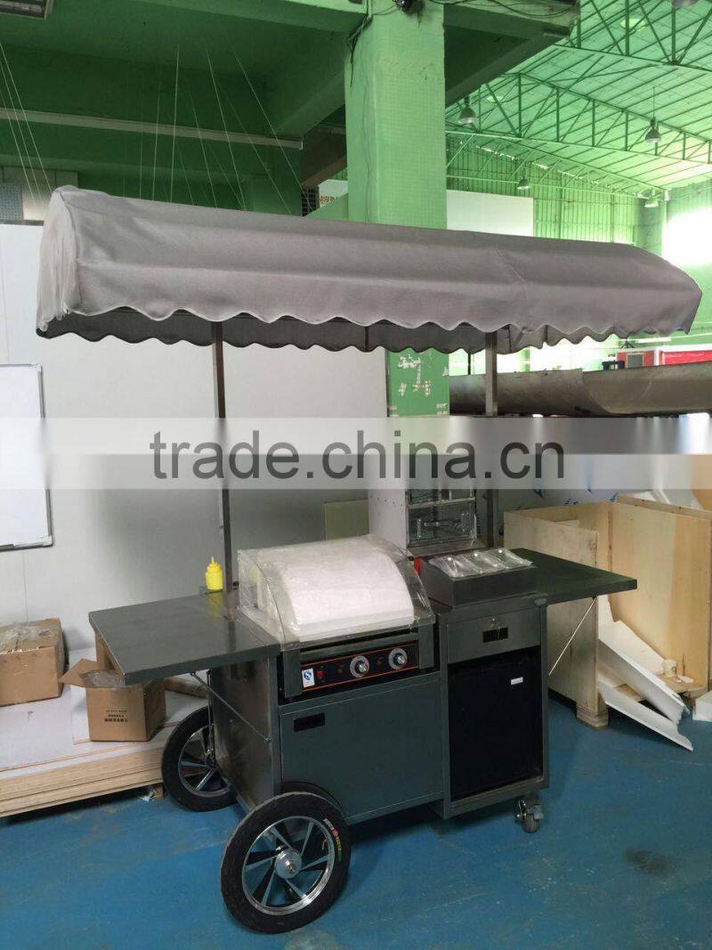 Facotry price hot dog Cart For Sale