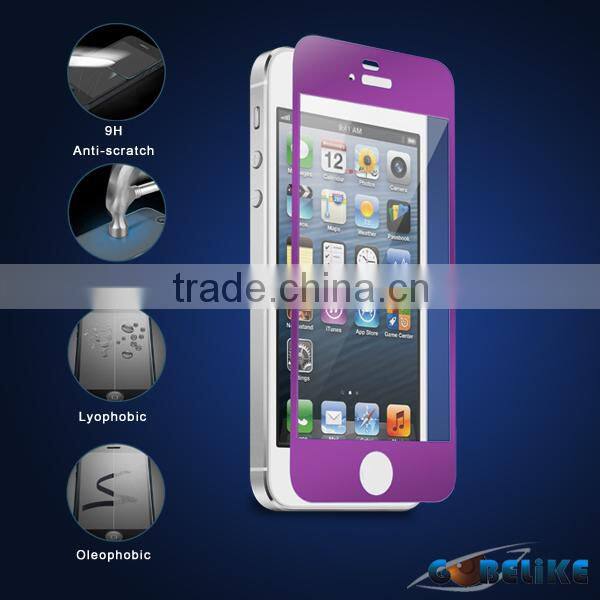 New Product!! Colorful Tempered glass screen protector for iPhone