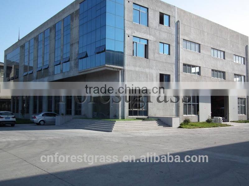 Recycled PE raw materials artificial grass with cheapest price(SE)