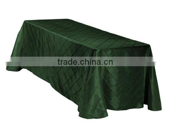 Rectangle Taffeta Tablecloth,Pintuck Tablecloth,Tablecloth Overlay