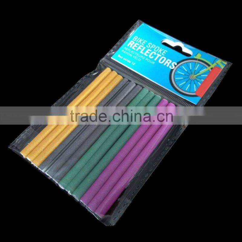 Decorative bicycle accessories Wheel Spoke Reflector / Reflective Warning Strips