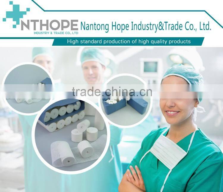 clinic bleached medical gauze roll