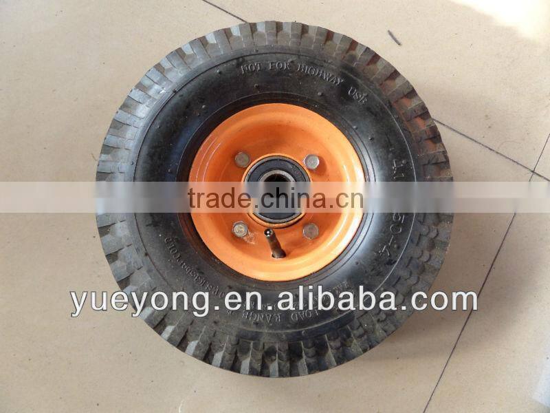 4.80/4.00-8 pneumatic rubber tire 16 inch wheel