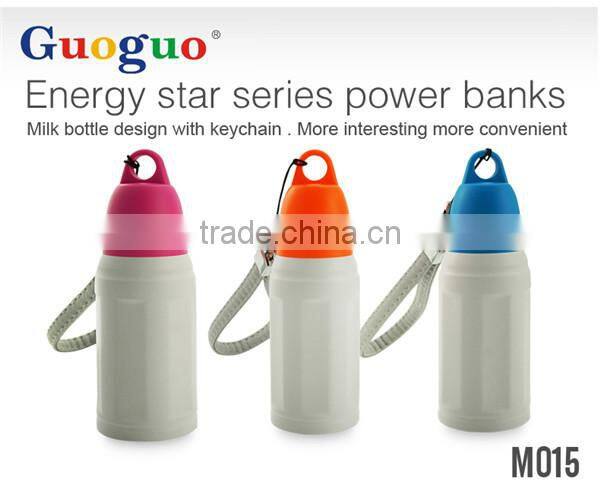 Guoguo wholesale new design 5000mAh portable yes power bank for cellphones
