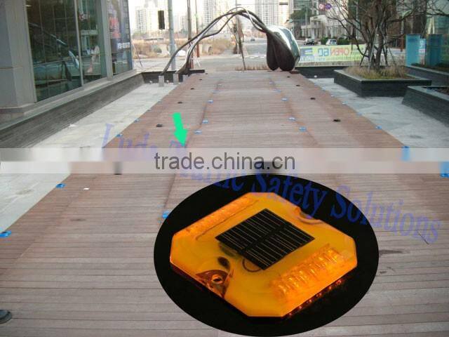 LED Solar Crystal Road Stud With Good Anti-crush