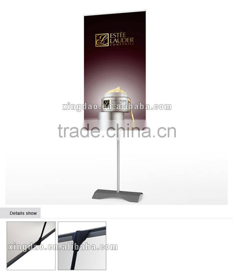 Portable single side banner stand