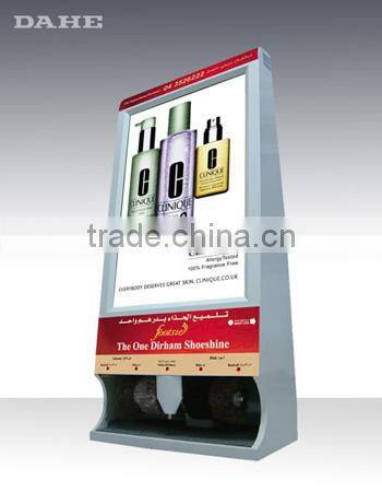 Advertisement Shoe Cleaner Machine and scrolling advertising light box-DH-DG700