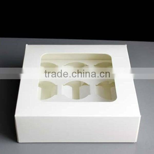 Folding A4 Size Paper Cupcake Box