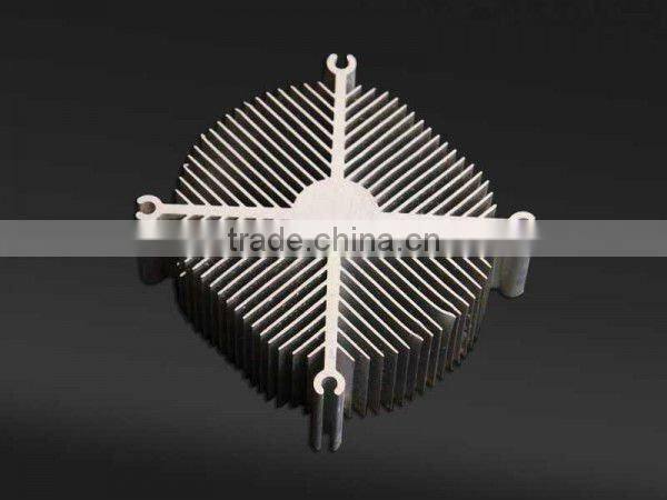 Aluminum round heat sink
