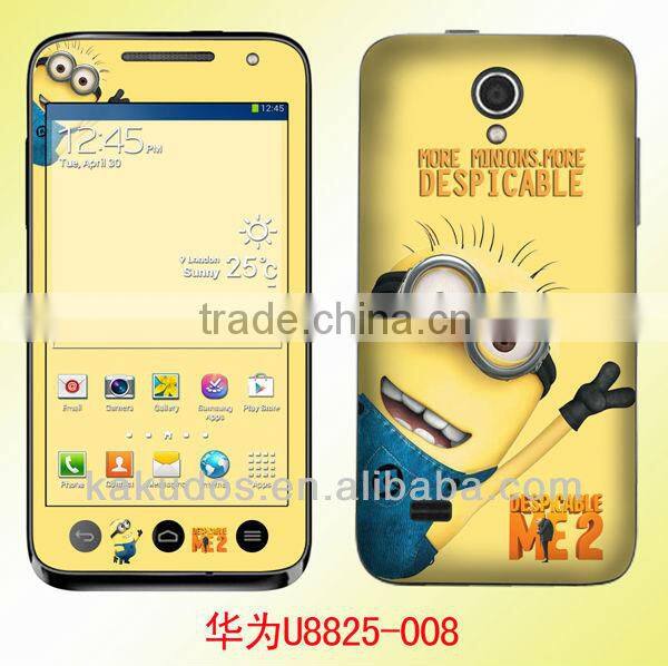 Skin Stickers for Huawei U8825 Decal Cover for Cartoon Girl Full Body Skin