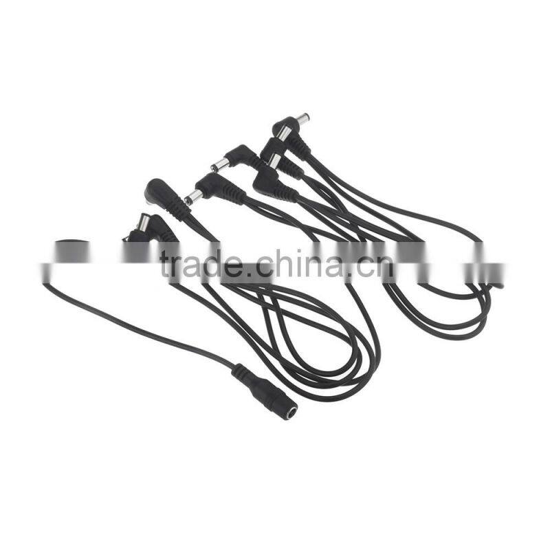 8 Ways Electrode Daisy Chain Harness Cable Copper Wire for Guitar Effects Pedal Power Supply Adapter Splitter