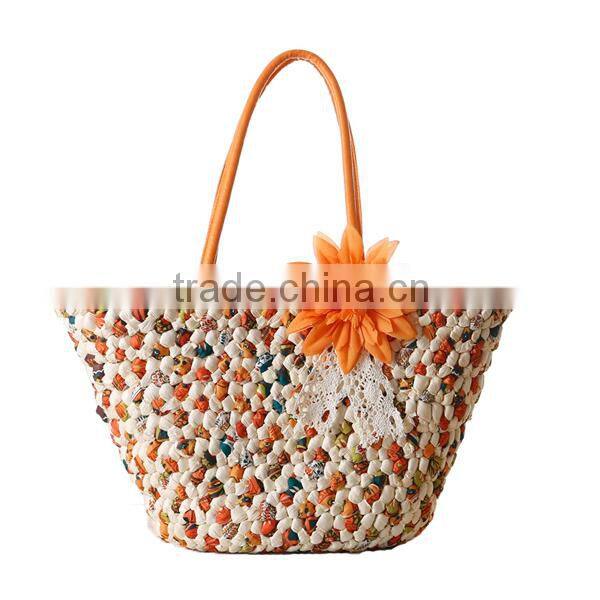 Newest straw women basket bag,straw basket bag