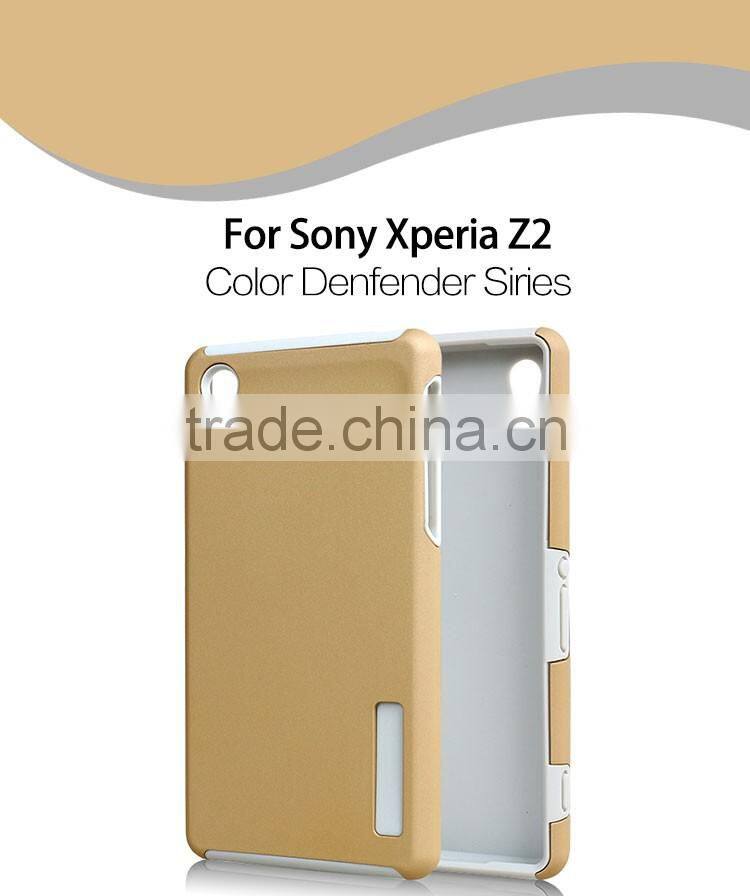 LZB New arrival Dual Pro Siries Phone Cover Case for Sony Xperia Z2