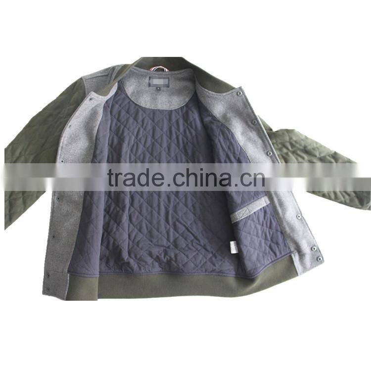 2015 high quality woolen men jackets