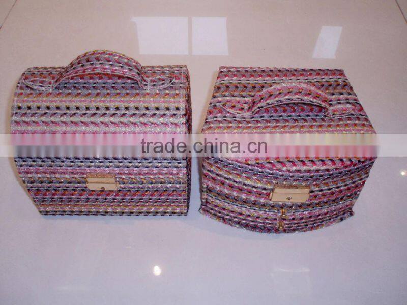 Handmade cheap colorful Jewelry case