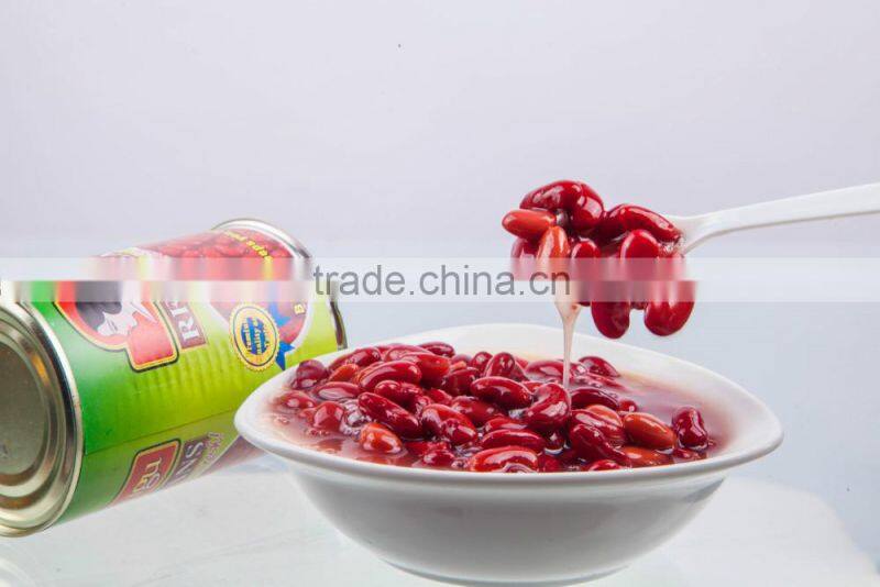 Normal Lids Canned Food Red Kidney Beans in tins