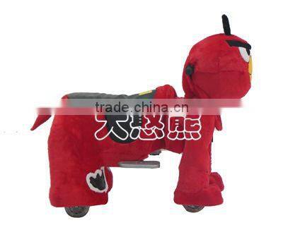 Kids drivable kids electric ride on toy cars-Red Bird