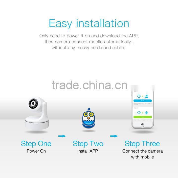 HOT !!! HD 720P ir ptz mini smart robot wifi ir ip camera