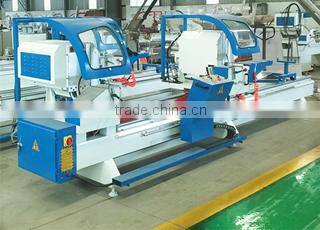 Double mitre saw aluminum profile cutting machine