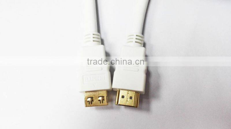 High speed hdmi cable with lock professional manufacturer support 4K*2K